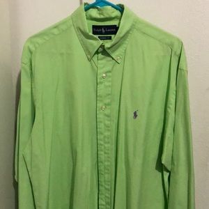 Polo Ralph Lauren Men’s long sleeve button up shirt